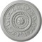 Ekena Millwork Marseille Ceiling Medallion (Fits Canopies up to 4 1/4"), Hand-Painted Frost, 16 1/8"OD x 5/8"P CM16MAFRF - alternate 1